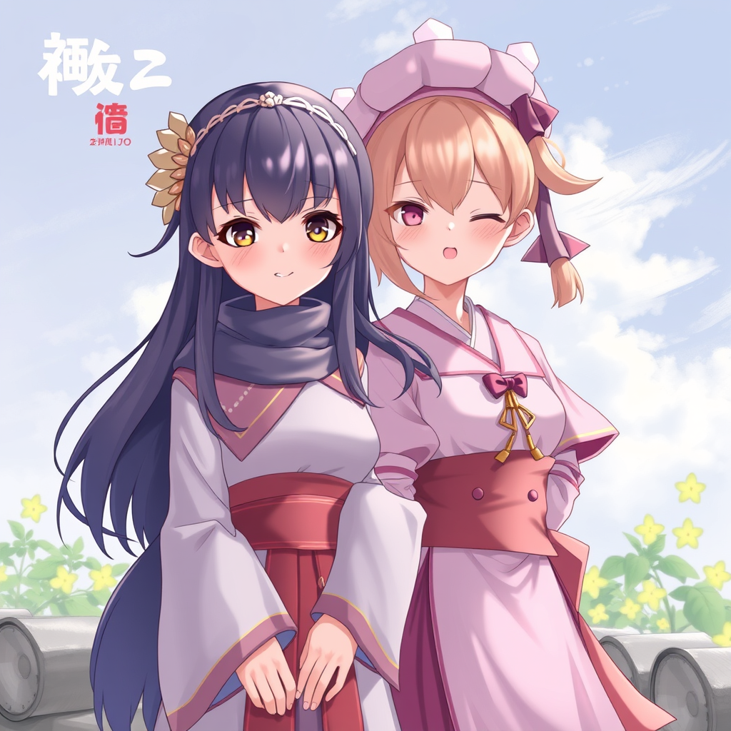 Main art studio: アニメ風 金髪と青い目をした王子。水色と金色と白を組み合わせた王子の服 帽子には虹色のグラデーションの羽がついている 剣を縦に構えているポーズ 剣からは青い炎が出ている炎はリアルに。剣自体も少し青く光っている 背景は草原 髪の毛は一つ一つ銭で描かれているリアルな毛 金属のところはつるつるで再現して