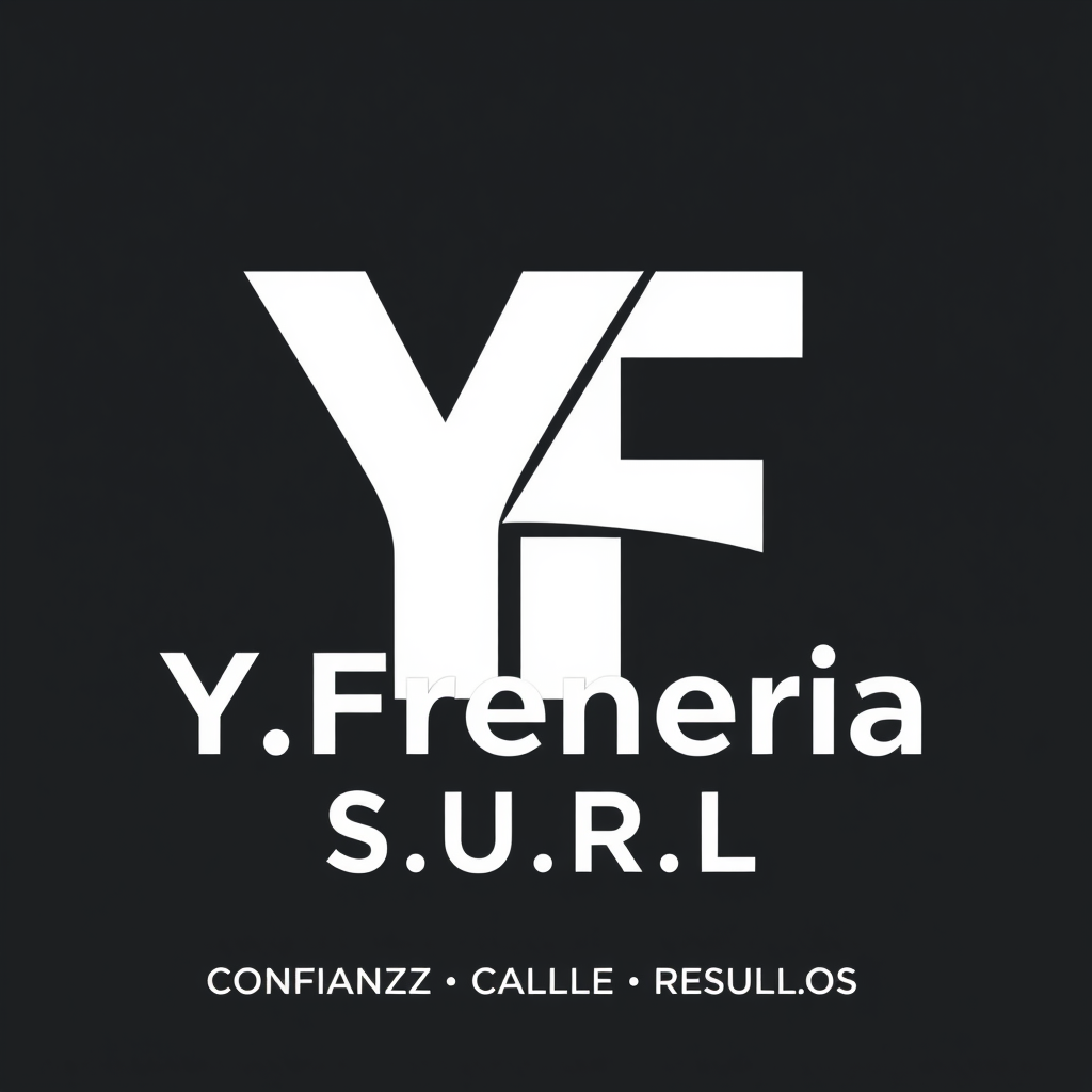 AI Art prompt example created from the prompt: Usa mi imagen como referencia y rediseña el mismo logo. Conserva las letras YF grandes como elemento principal y conserva su forma y posició