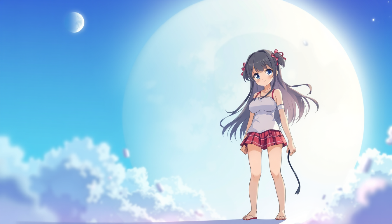 Main art studio: A Anime Girl with a weight 99999Ibs
