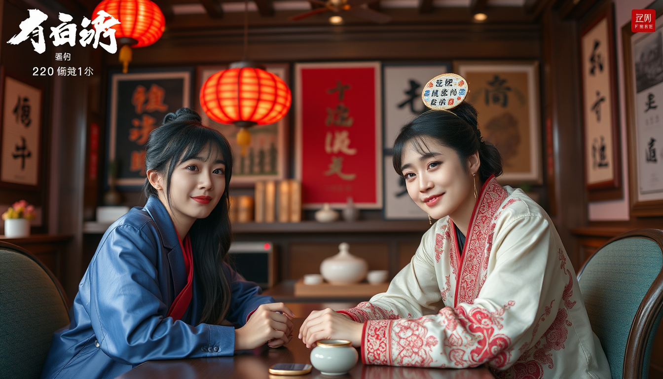 Main art studio: 一位20多岁的亚洲女子,长卷发,穿着淡紫色复古碎花连衣裙,独自站在维多利亚港海边栏杆前,抬手向一艘缓缓驶离的复古豪华邮轮挥手告别,夜空繁星闪耀,城市灯火倒映在海面,微风吹动发丝和裙摆,港风电影质感,1980年代香港,浪漫忧伤,电影海报,超写实,8K。