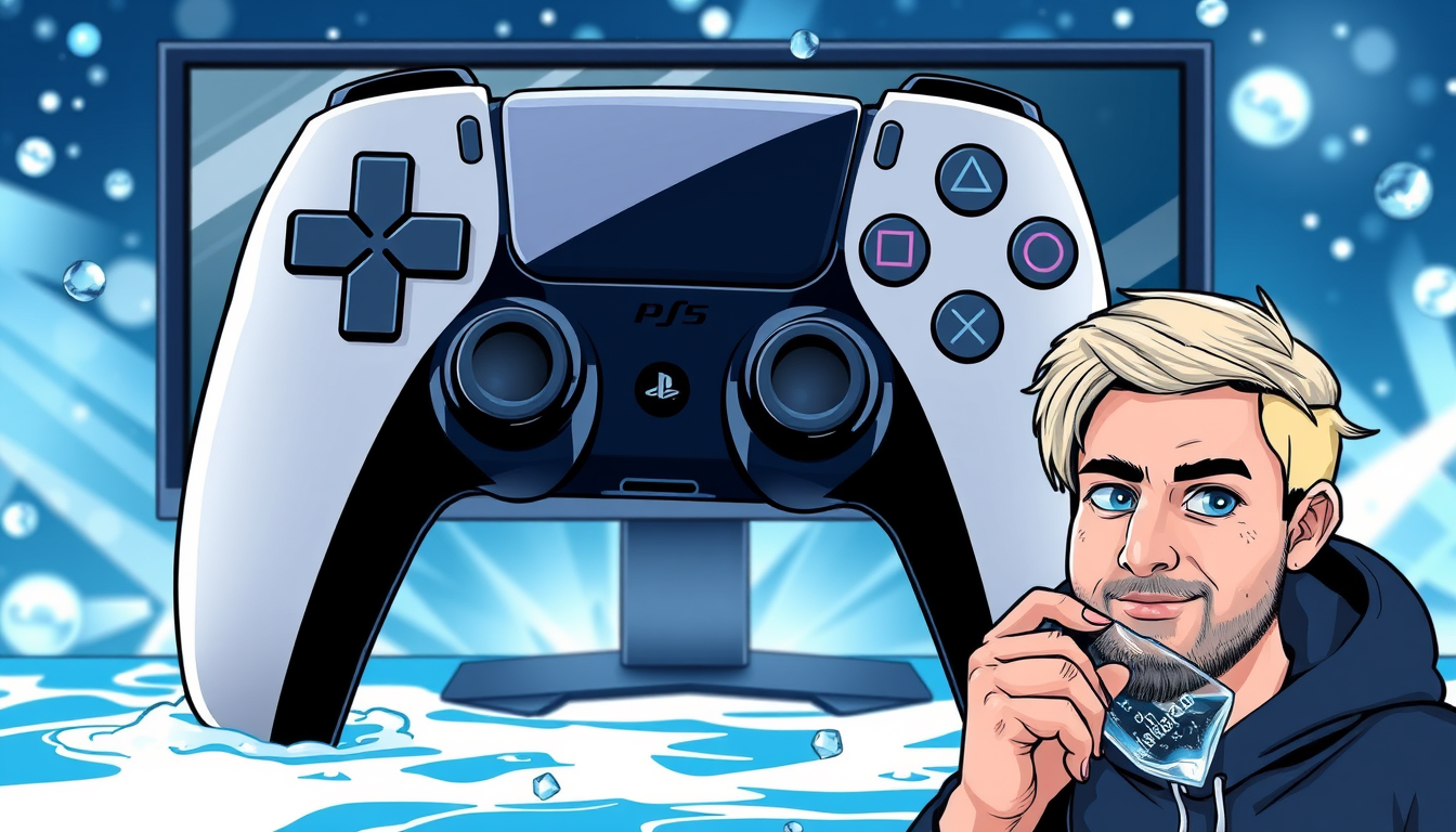 Main art studio: Brauche Twitch Profilbild und Twitch Banner! Banner: soll ps5 Controller zu sehen sein. Ein Monitor. Snus Pablo ice Cold(bitte im Internet Recherchier