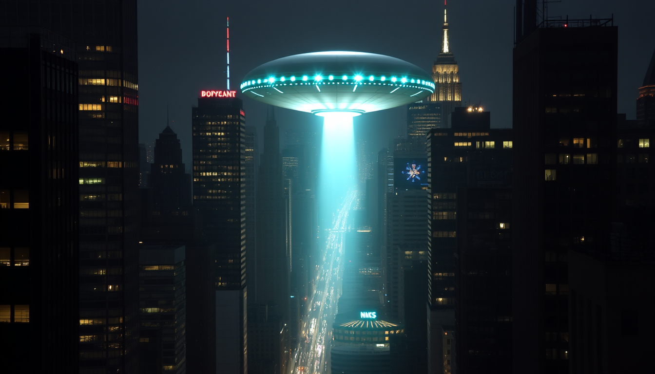 Main art studio: Ufo in New York