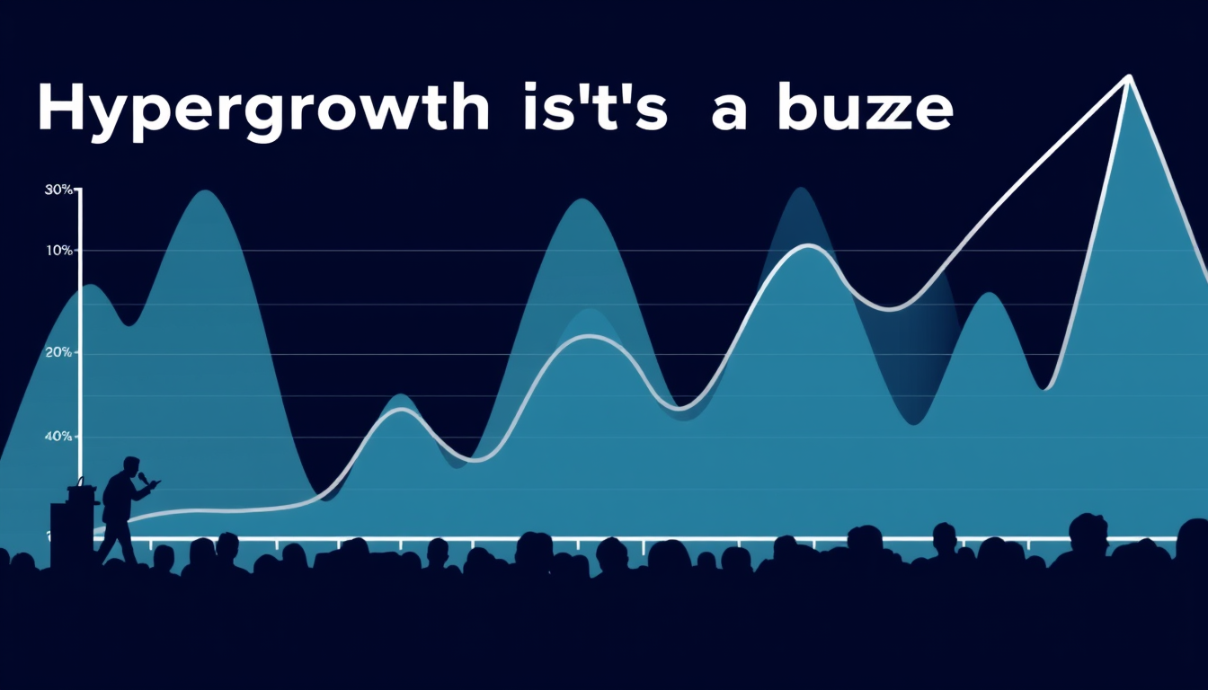 Main art studio: Hypergrowth isn’t a buzzword. It’s a measurable standard. A hypergrowth company is already delivering 40%+ year-over-year revenue growth. Not simply r