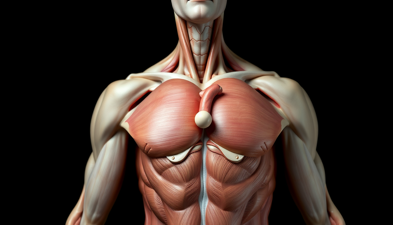 Main art studio: immagine: busto umano uomo semitrasparente in cui si intravedono muscoli, con al posto del cuore 3 uova al tegamino.