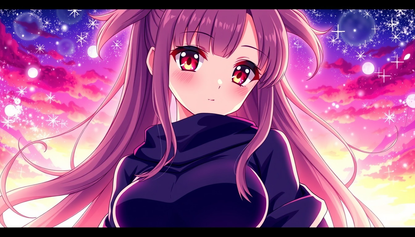 Anime idea created from the prompt: anime style, vibrant colors, expressive eyes, Pony tail girl , detailed anime illustration