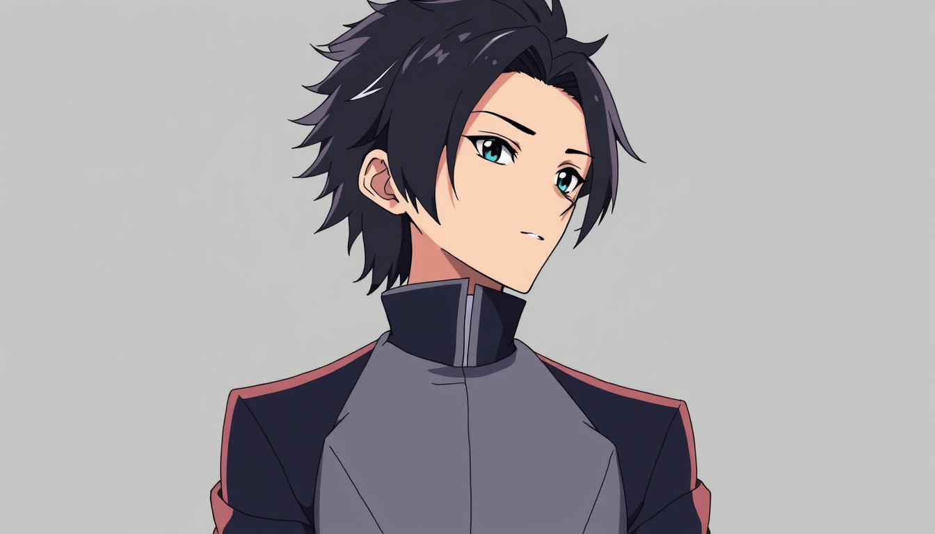Anime Characters idea: an anime character with a legible silhouette, controlled costume language, and expressive face, deliberate composition, naoya zinin from jjk , polishe
