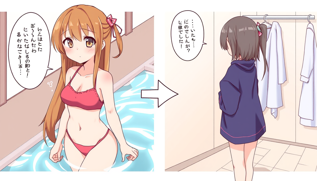 Main art studio: Please combine two illustrations: one featuring a cute girl—resembling Sistine from *Rokudenashi Majutsu Koushi to Akashic Records*—who looks shy in h