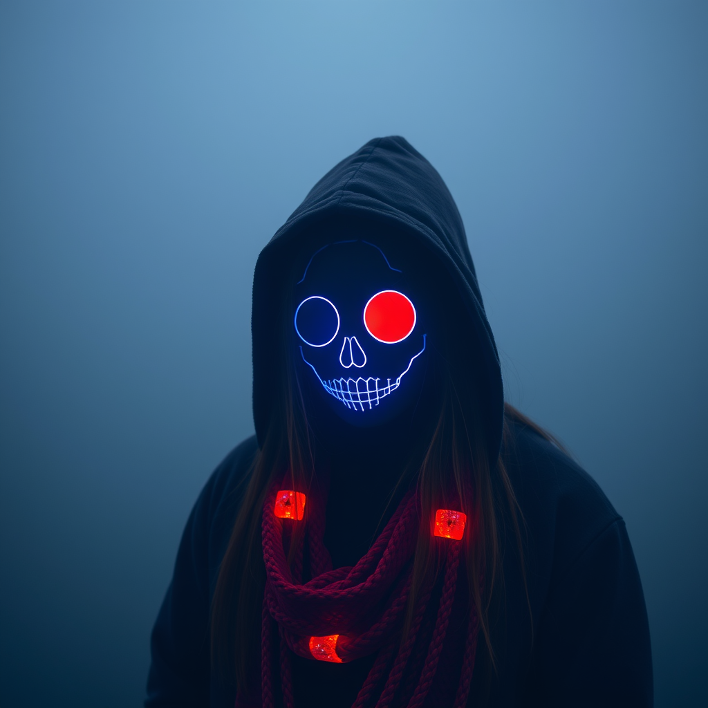 Main art studio: Create mysterious dp for Instagram of gril