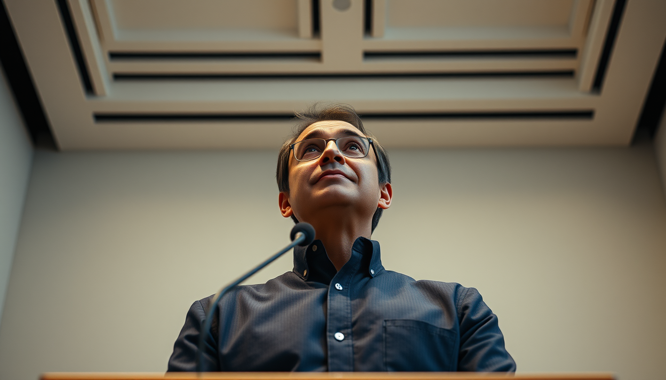Main art studio: Photorealistic full-body adult person, height 1.80 m, photographed with a 24 mm full-frame wide-angle lens from exactly 2.5 meters away. Camera positi