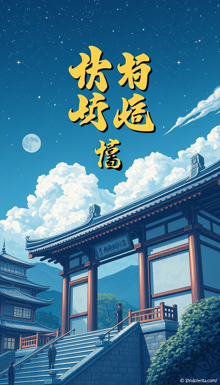 Main art studio: 広島の平和記念公園をイメージした人権ポスター。原爆ドームと平和の鐘を描き、青空に白いハトが何羽も飛んでいる。過去の悲しさを感じさせながらも、全体は穏やかで希望のある雰囲気。花や光を取り入れ、「平和に暮らす権利」が伝わる美しい中学生向けのポスターイラスト。文字は入れない。