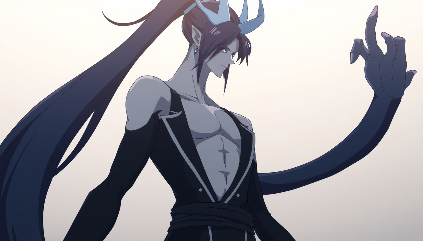 Anime Characters idea: an anime character with a legible silhouette, controlled costume language, and expressive face, deliberate composition, Water Humanoïd Form. Limule Te