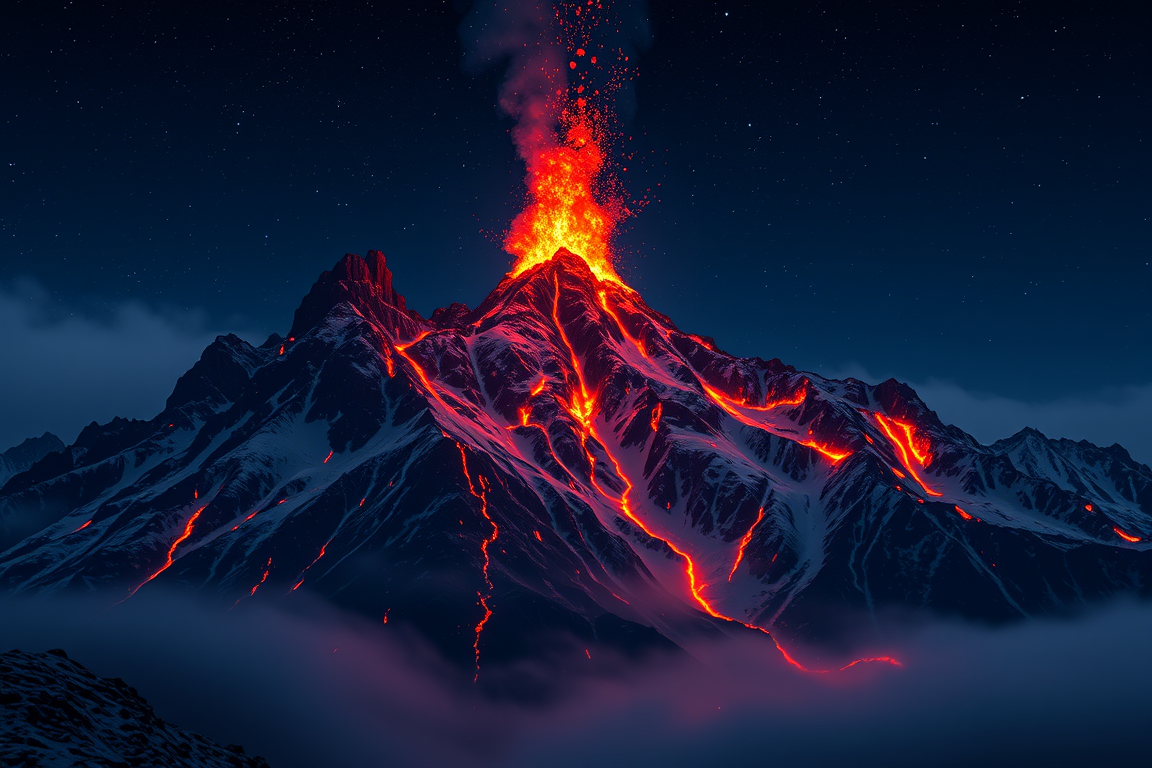 Main art studio: meinecraft volcan gebit