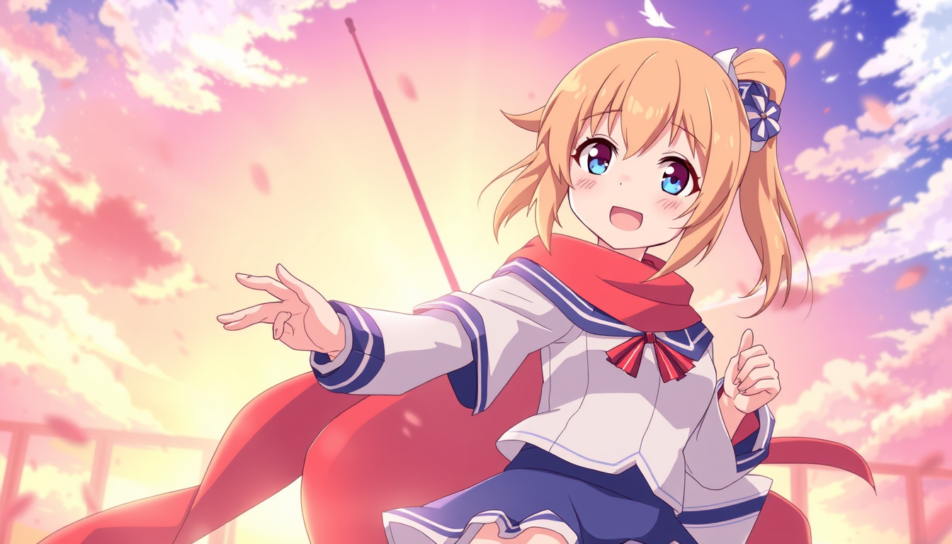 Main art studio: tạo một hình anime