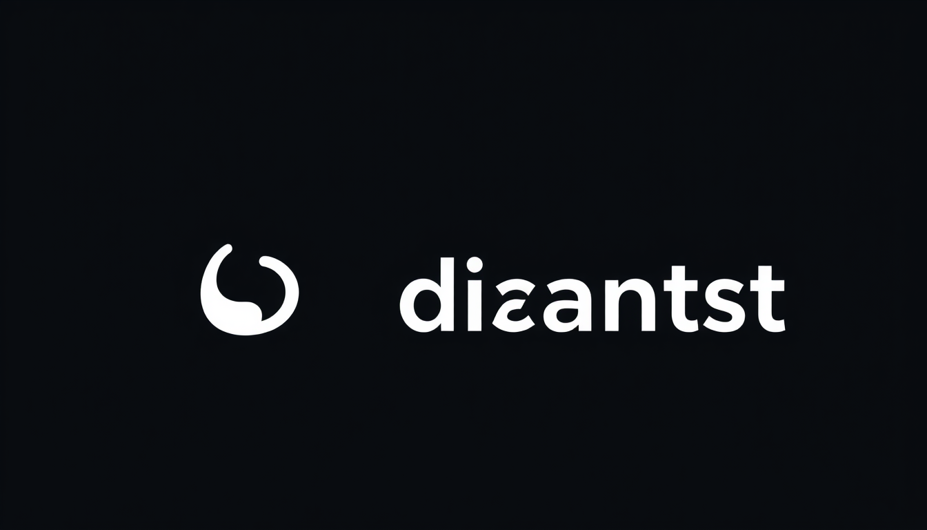 Logo idea created from the prompt: logo design, clean minimal mark, bold simple shapes, balanced composition, Логотип «Мой диагност»: милый округлый мультяшный дракончик, не с