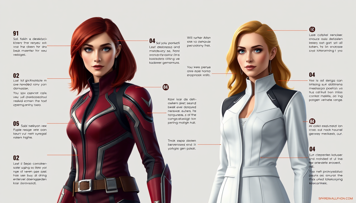 Main art studio: Yatay 4:3 eğitim infografiği, yazısız tek görsel. Sol: Pepper Potts; sakin, destekleyici, koruyucu, arka planda yardım eden figür. Kalp, destek eli ve