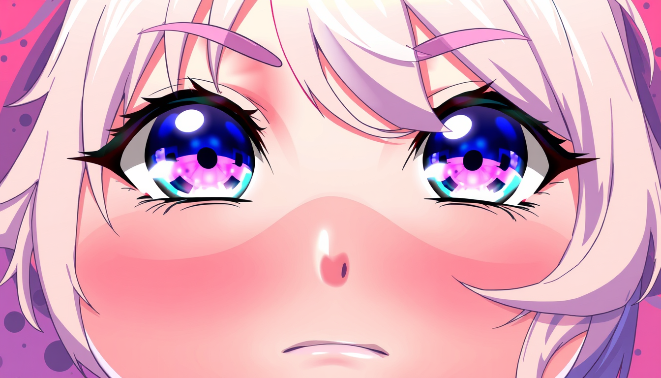 Anime idea: anime style, vibrant colors, expressive eyes, cześć , detailed anime illustration