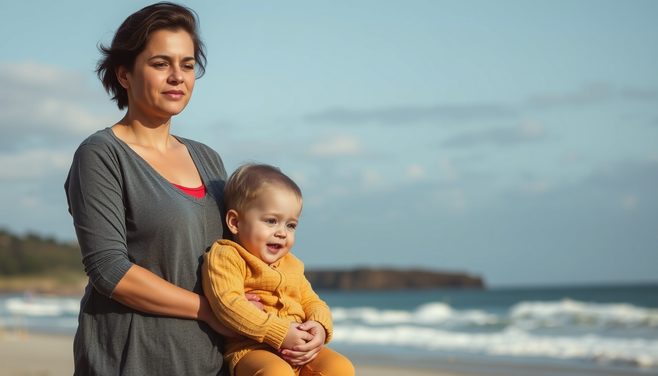 Main art studio: Une femme qui allaite son enfant