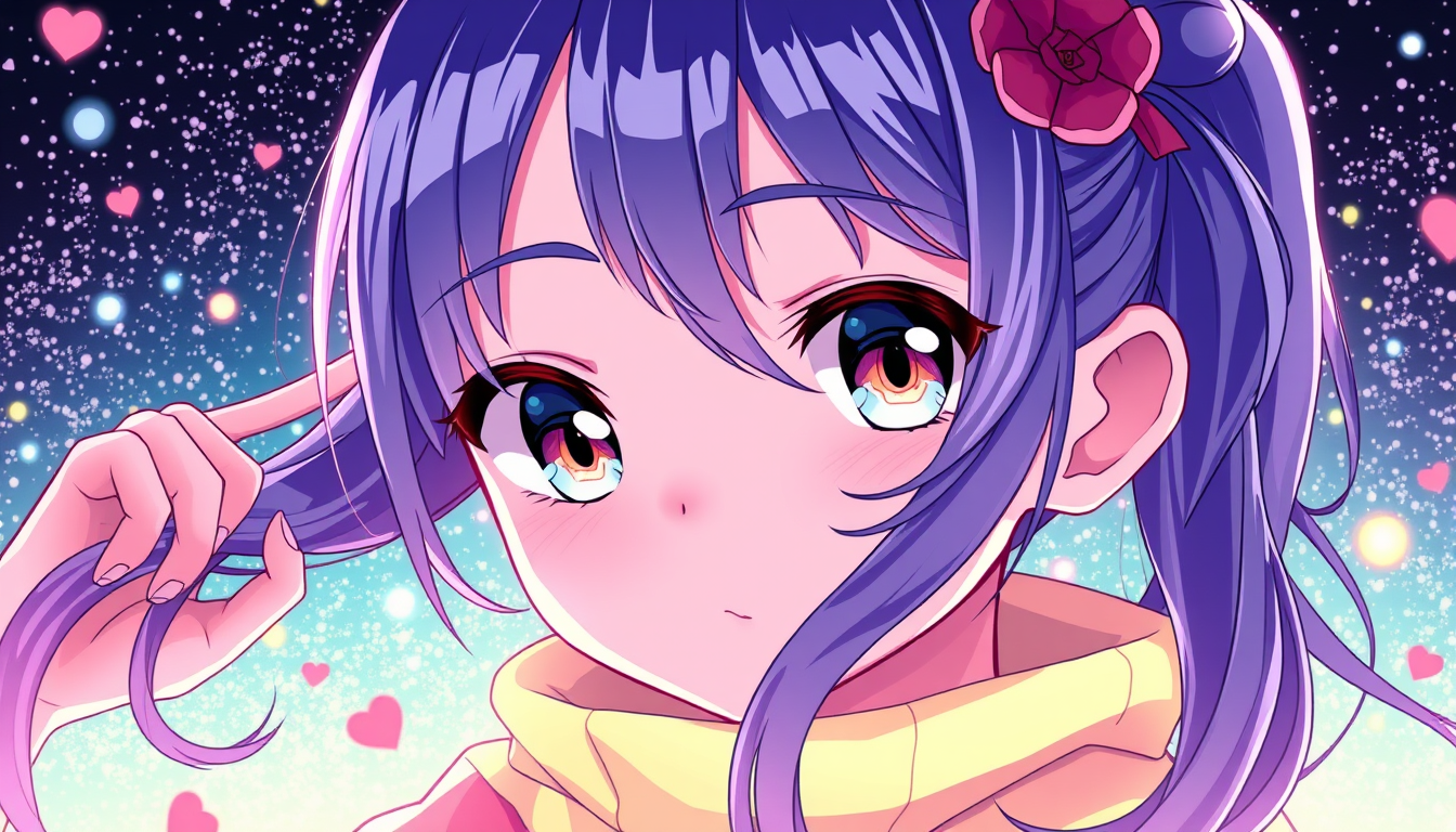 Anime idea: anime style, vibrant colors, expressive eyes, Crée moi une image version anime d’une fille de 21ans nue , detailed anime illustration