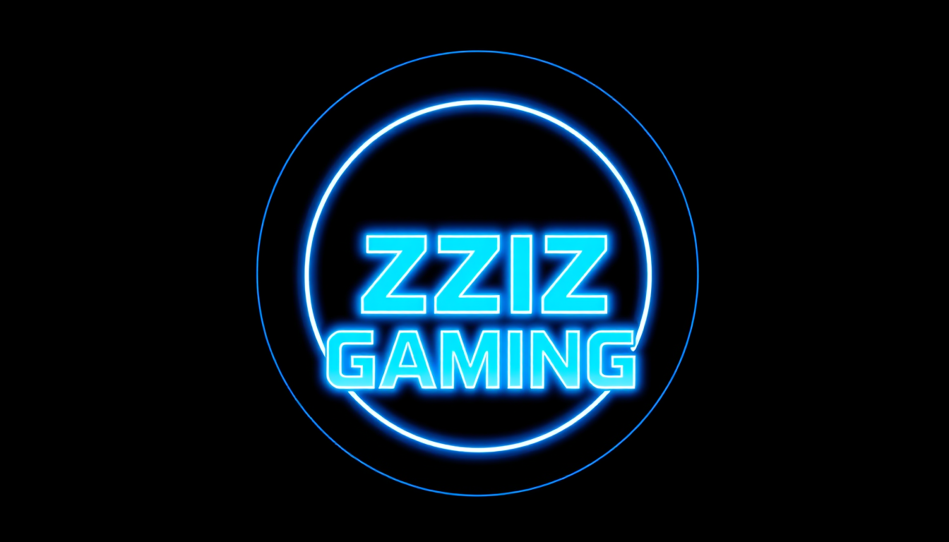 Main art studio: Professional Roblox gaming YouTube logo, “AZIZ GAMING”, NO PERSON, NO HUMAN, NO FACE, cool blocky Roblox-inspired gaming emblem, black background, ele