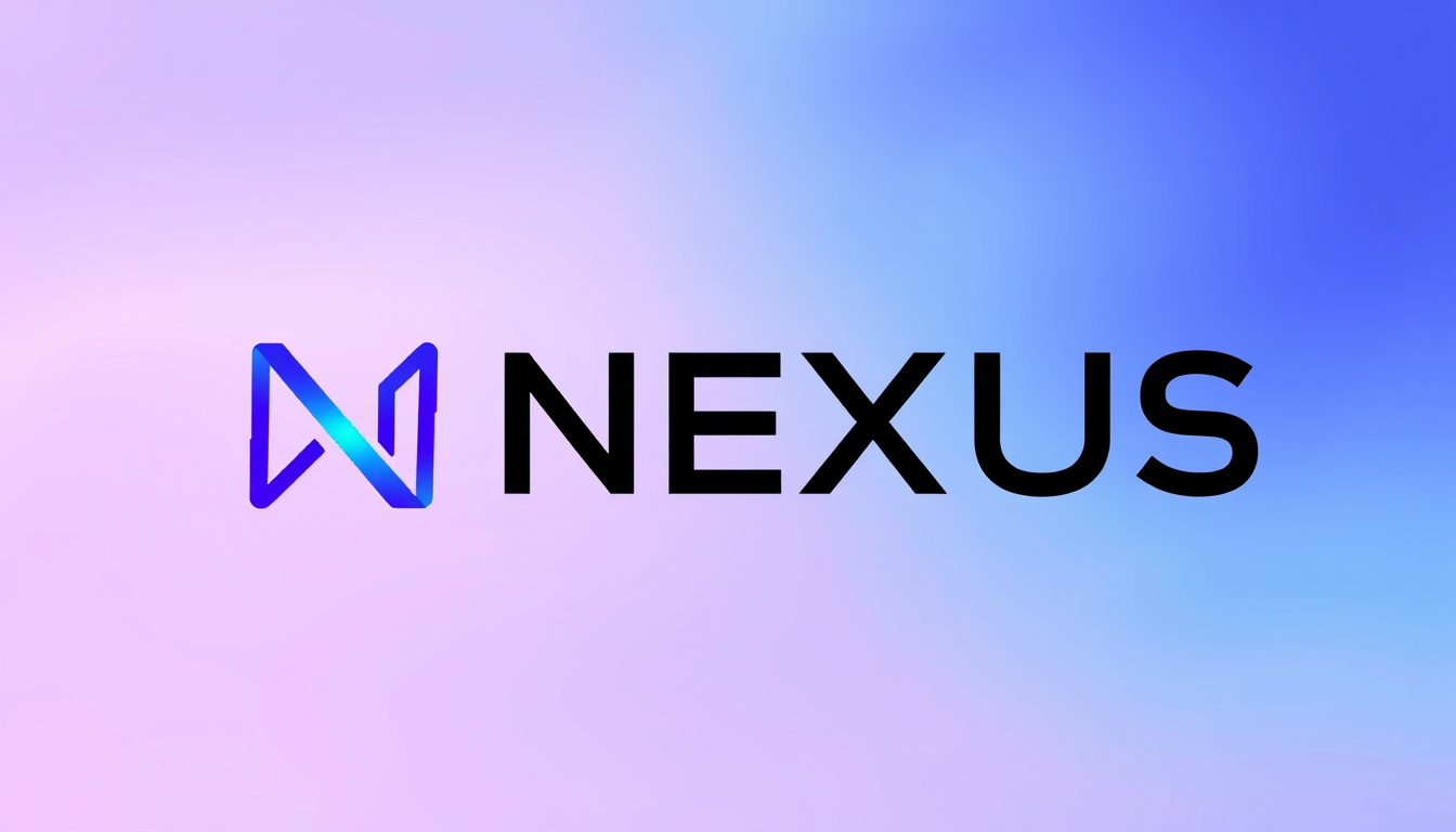 Logo idea: logo design, clean minimal mark, bold simple shapes, balanced composition, Logo minimalista y futurista para una plataforma de entretenimiento llamada