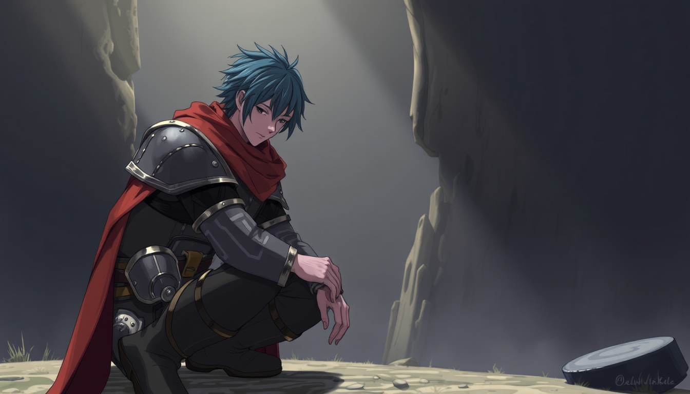 Main art studio: The character Z from Valorant is comforting himself.