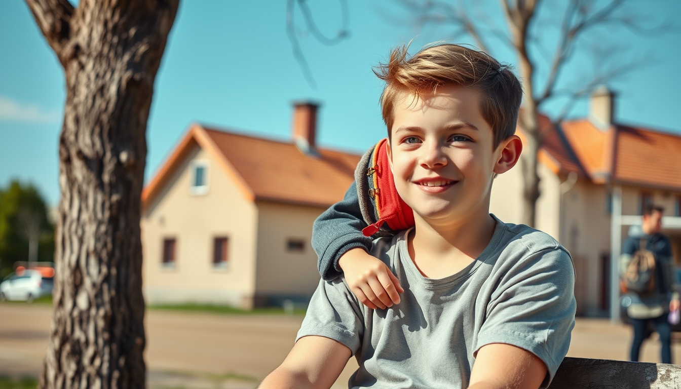 Main art studio: Ein mädchen das auf einem jungen sitzt Sie sitzt AUF DEM JUNGEN