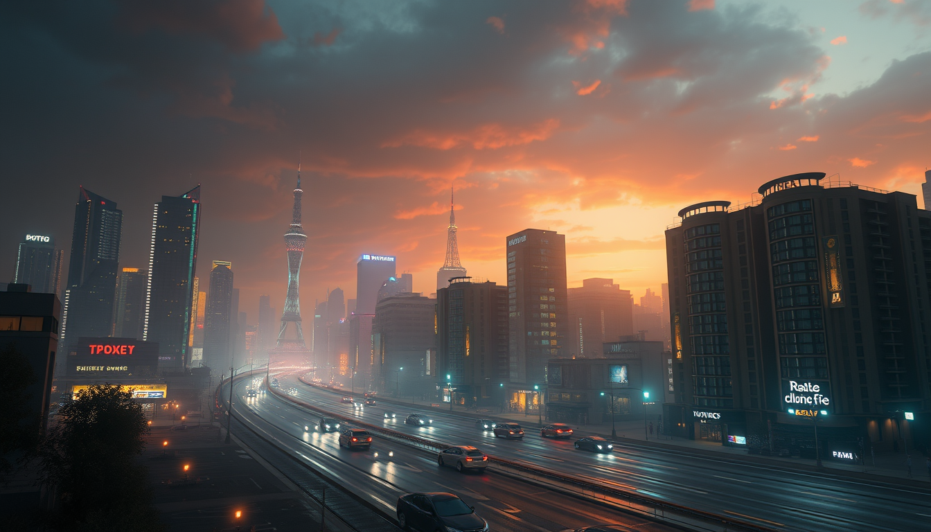 3D Render idea: 3D render, octane render style, photorealistic subsurface scattering, dramatic studio lighting, city , 8K render, professional 3D visualization