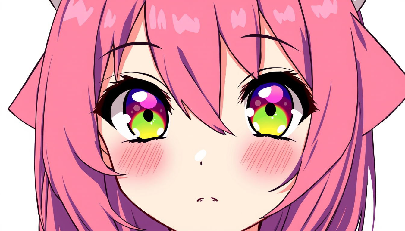 Anime idea: anime style, vibrant colors, expressive eyes, vtuber avatar, anime style, expressive eyes, so , detailed anime illustration