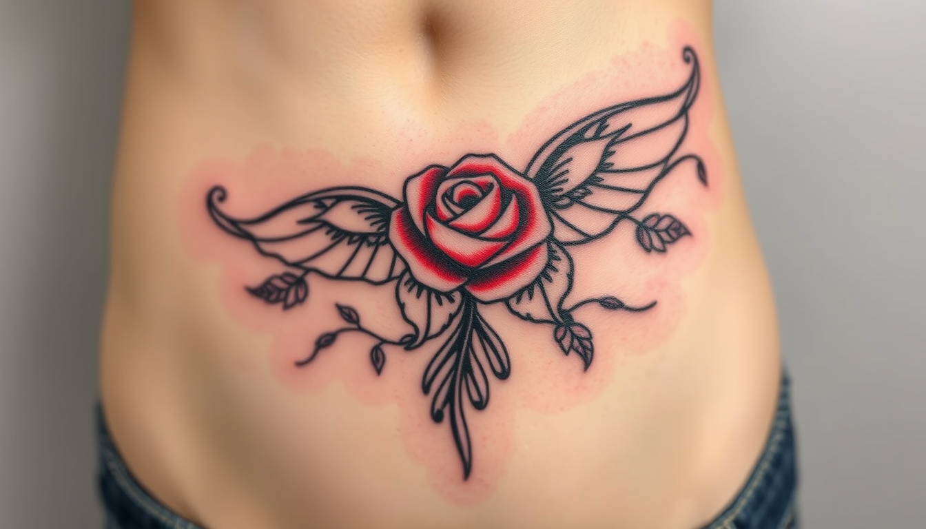 Main art studio: ein tattoo von einer vulva