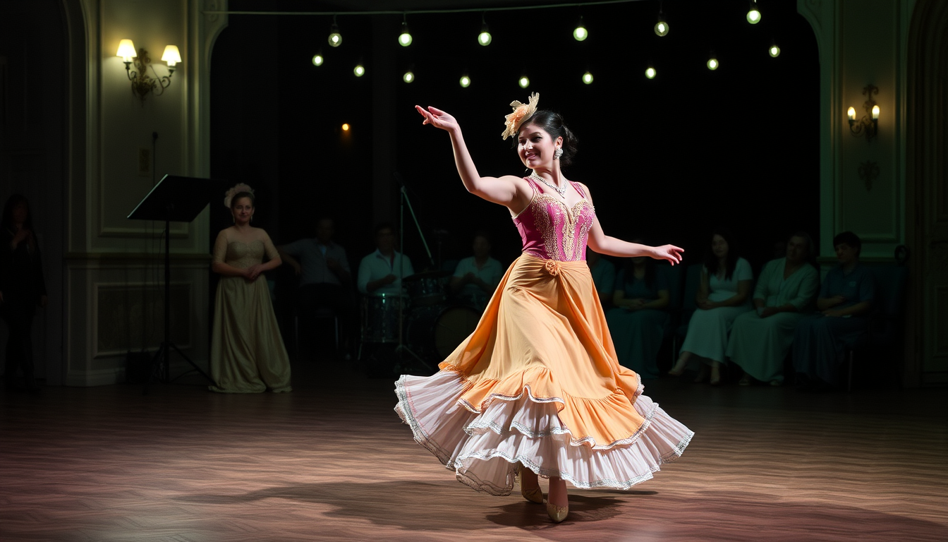 Main art studio: rosa caraciolo dancing