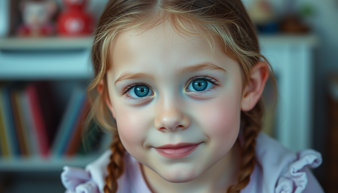 Main art studio: 10 year old girl
