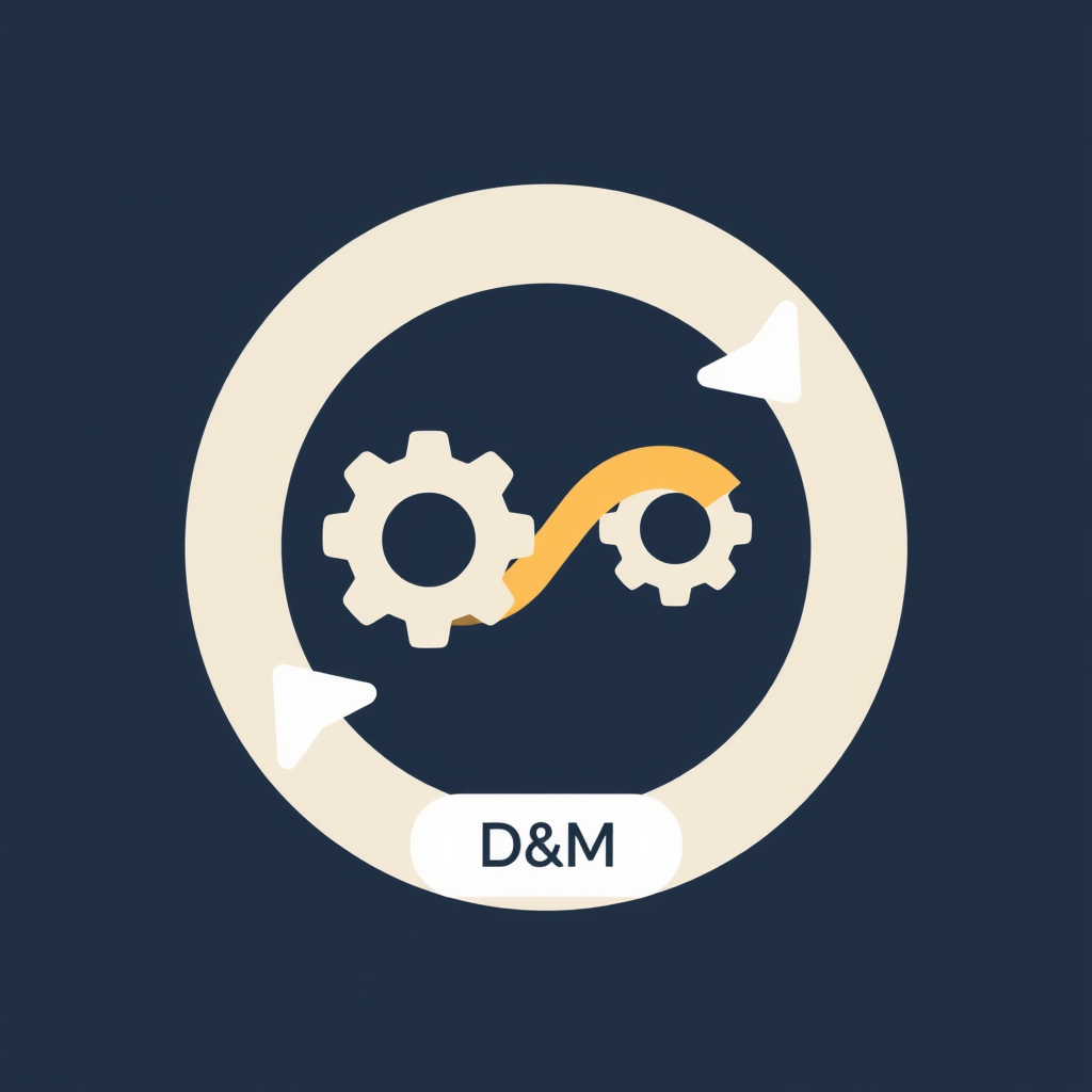 Icon idea created from the prompt: app icon, clean minimal symbol, bold simple shape, flat design, Modern elegant academic vector icon, dark navy, white and subtle gold, clean