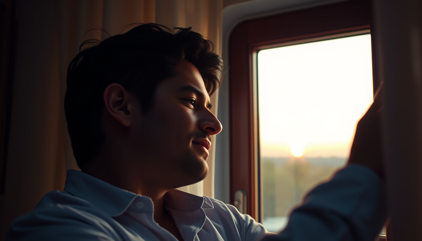 Main art studio: video clip de bachata romantica, realista y cinematografico. un hombre adulto no puede dormir y piensa con tristeza en el amor de su juventud. mira un