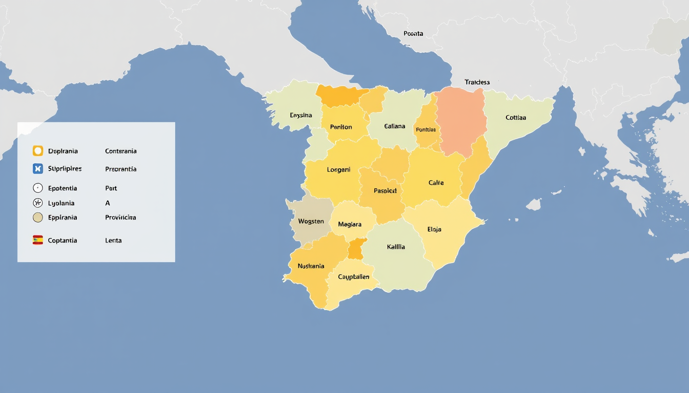 Main art studio: mapa provincias con capital españa en catalan