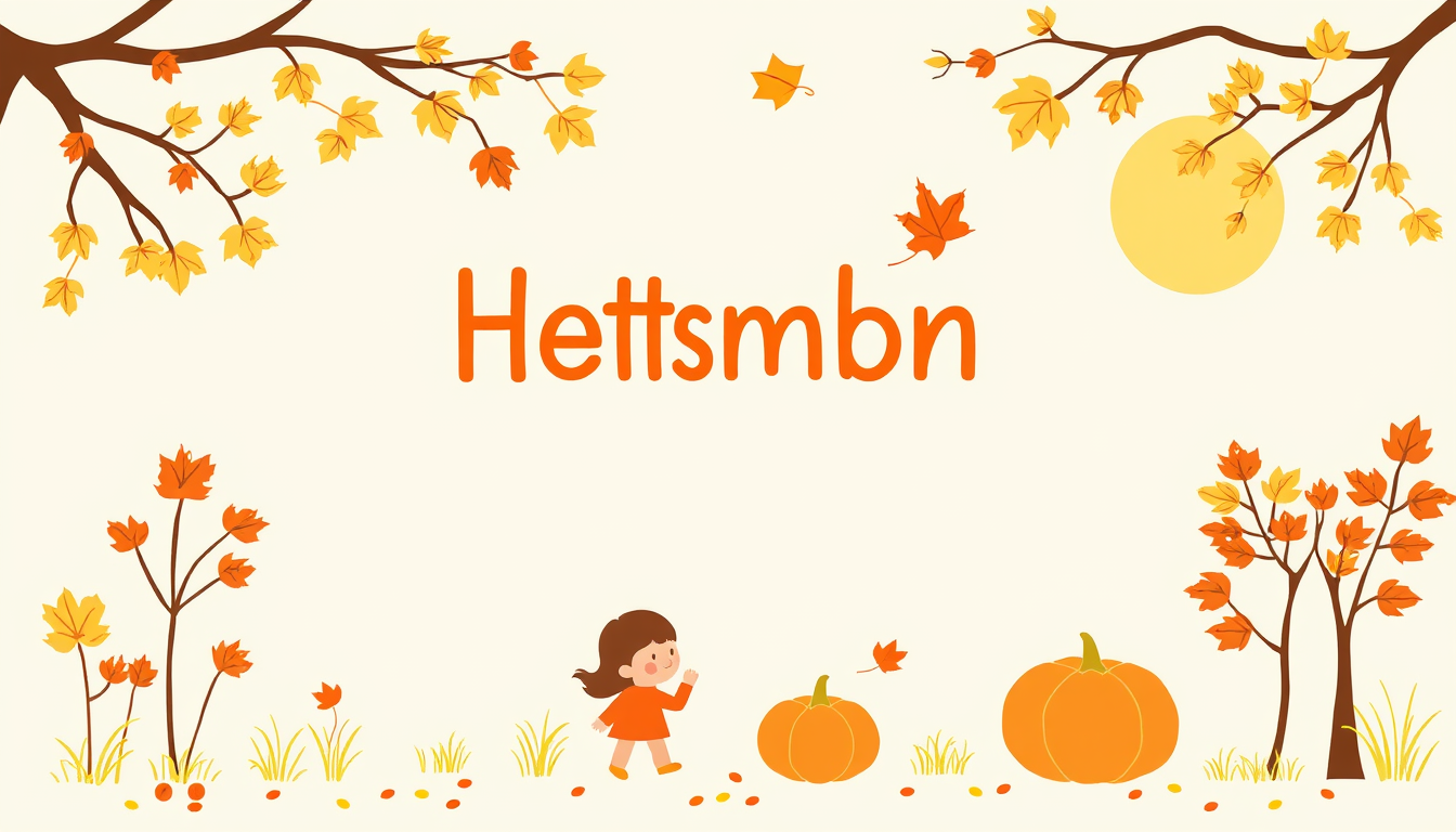 Main art studio: Kannst du mir bildlich ein paar Bastel und Beschäftigungsmöglichkeiten in einer Grafik darstellen, die man mit Kindern im Kindergartenalter im Herbst