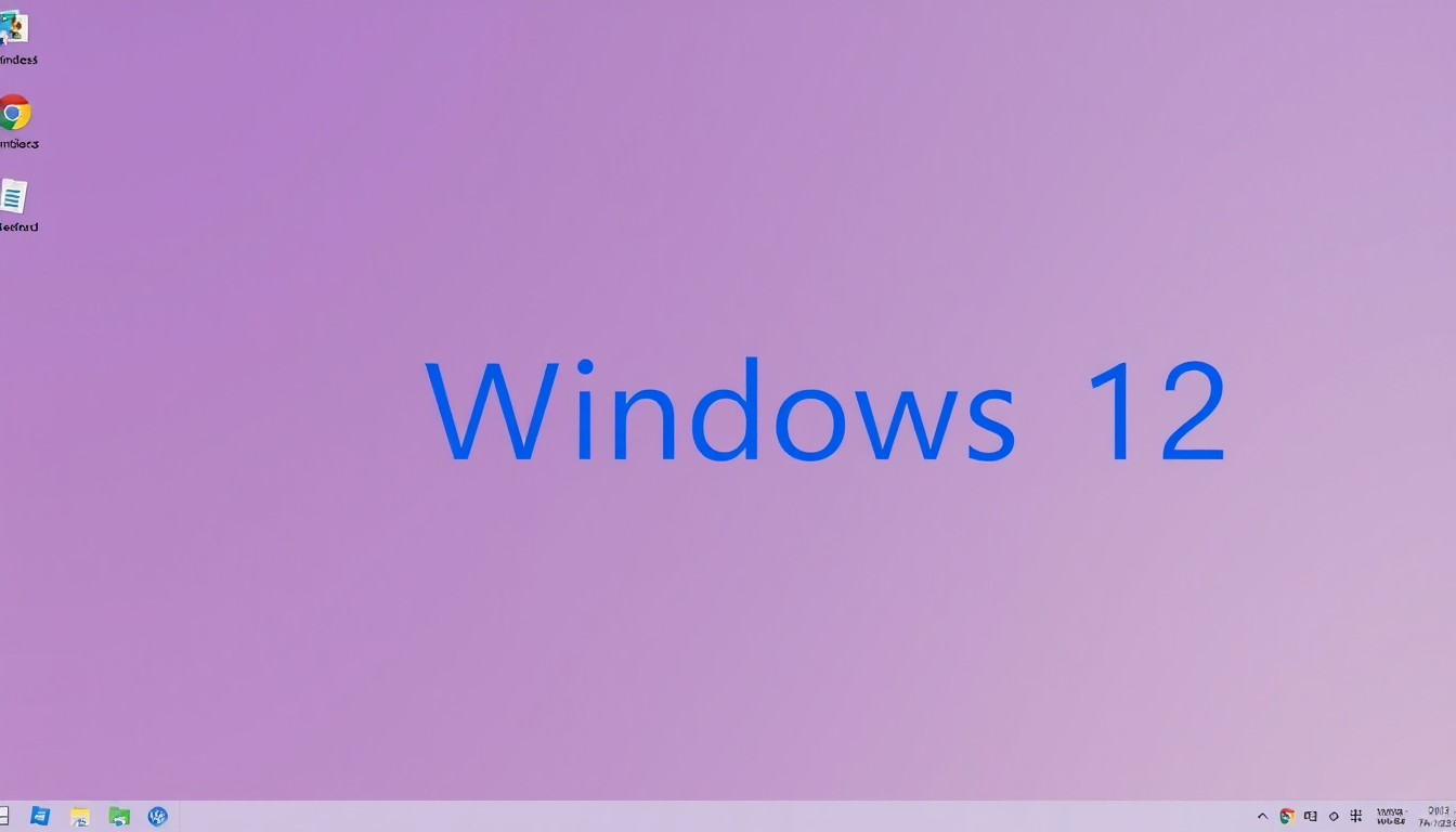 AI Art prompt example created from the prompt: windows12