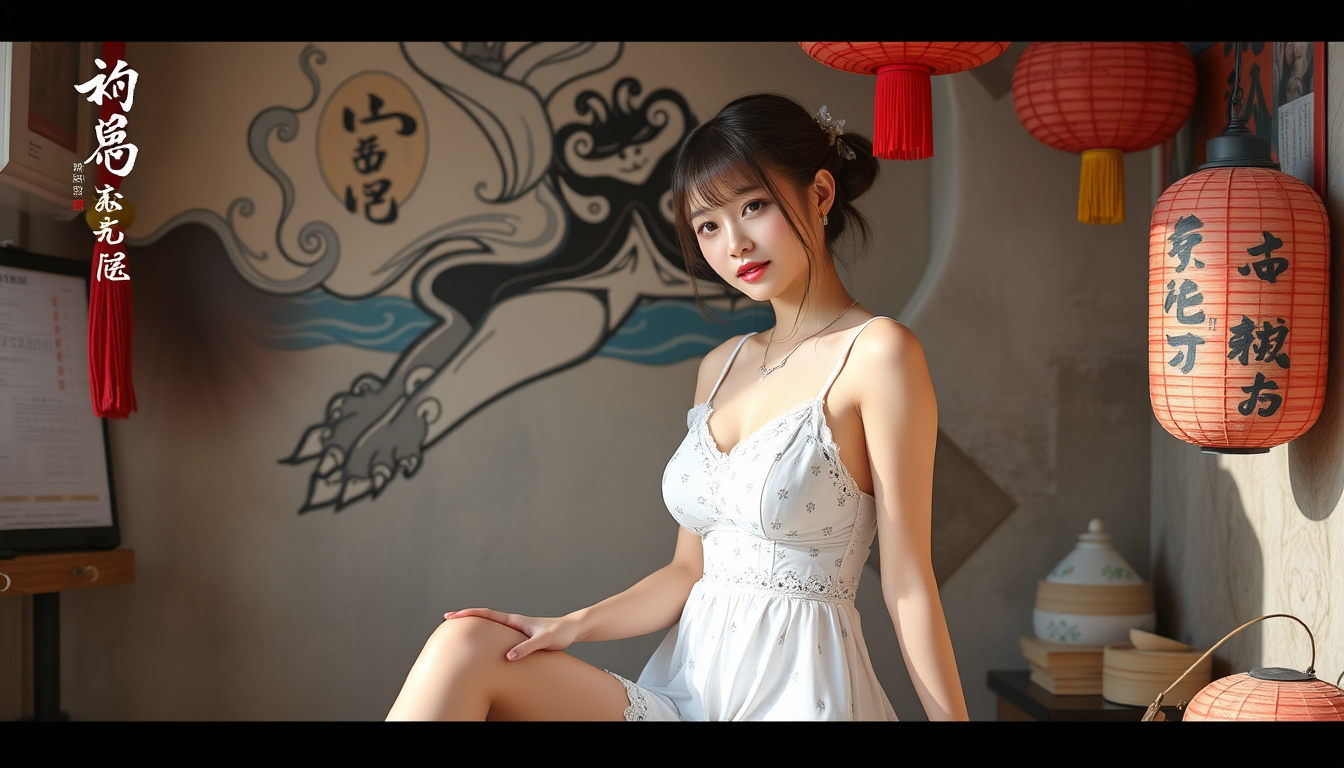 Main art studio: 水着美女で巨乳。 パンツがお尻に食い込んでる