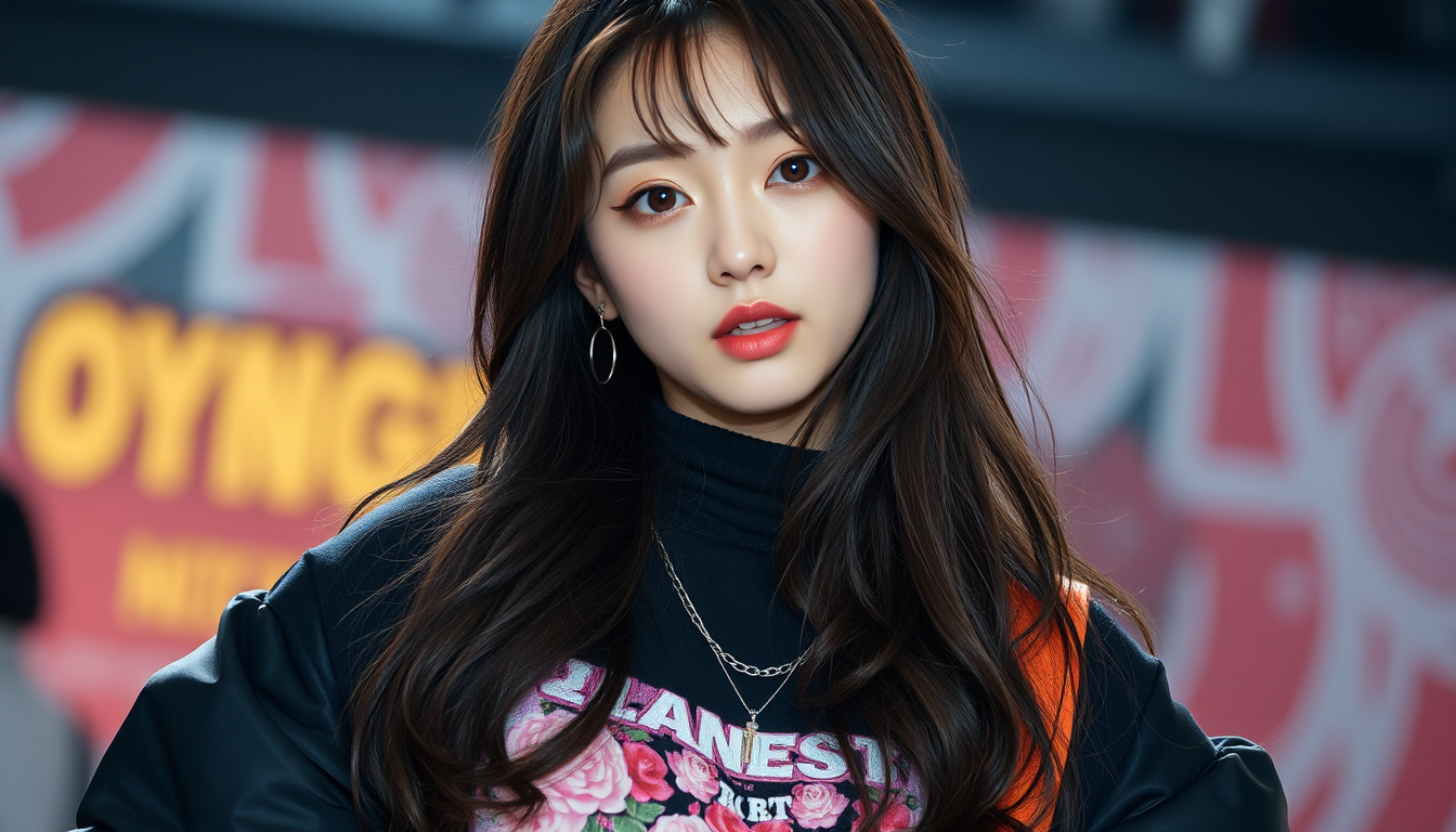 AI Art prompt example created from the prompt: accurate face of kpop idol arin from oymygirl