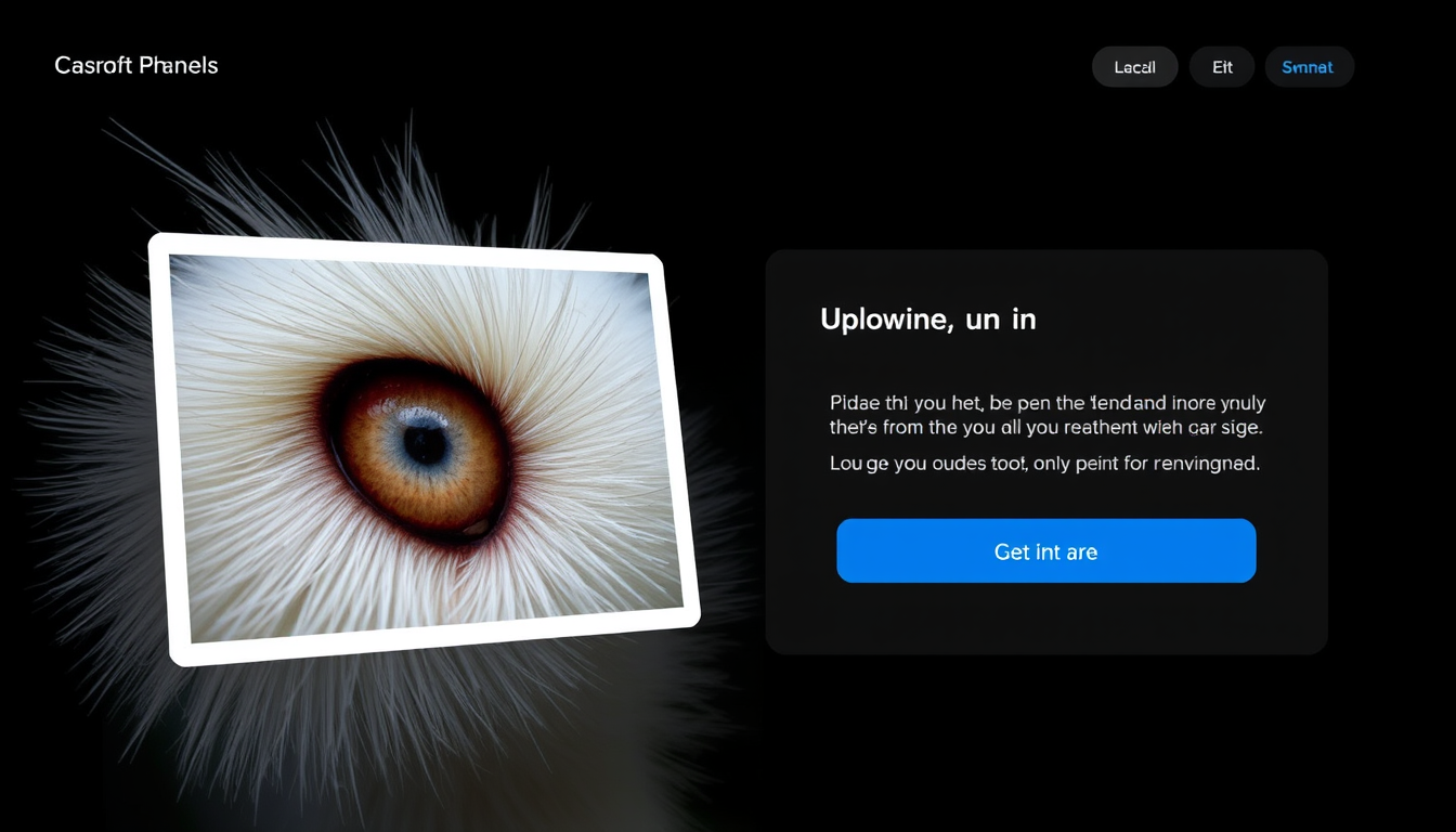 Main art studio: upload an image