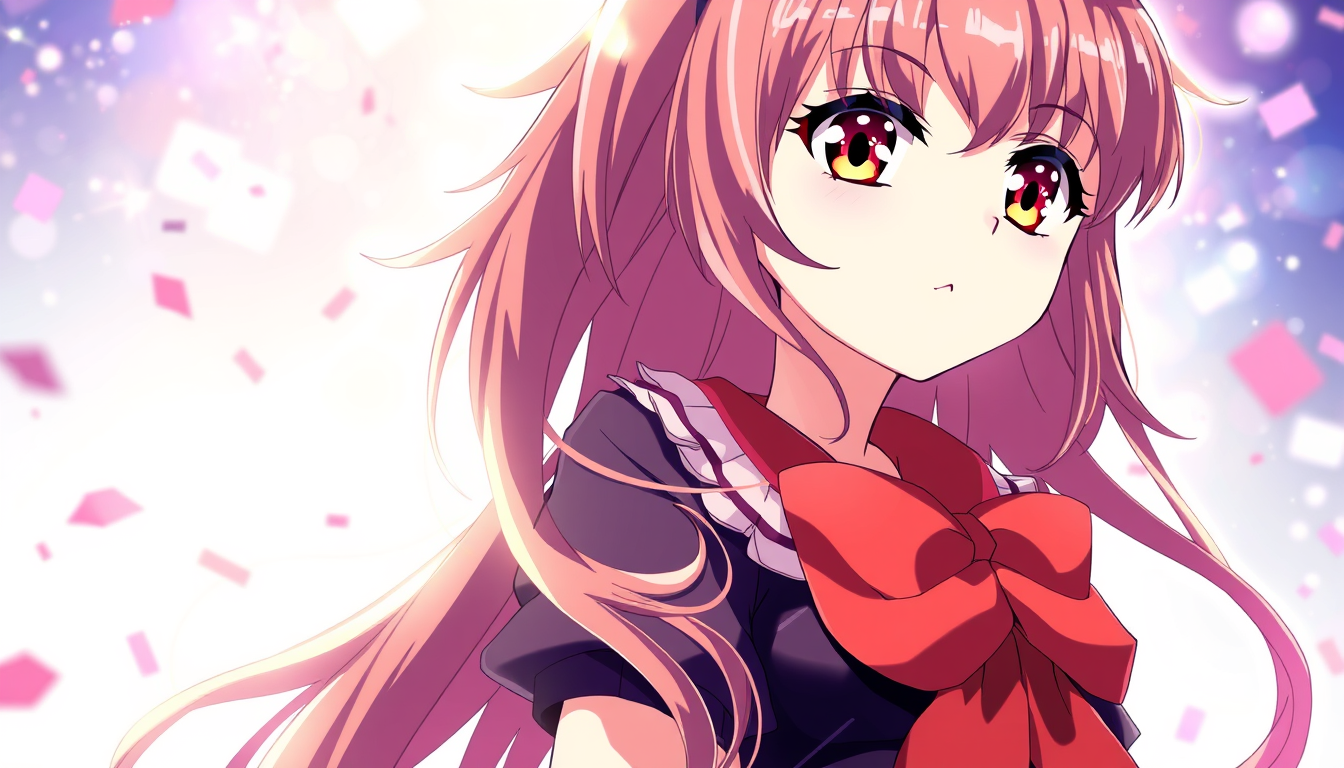 Anime idea: anime style, vibrant colors, expressive eyes, Image d'un personnage d'anime féminin , detailed anime illustration