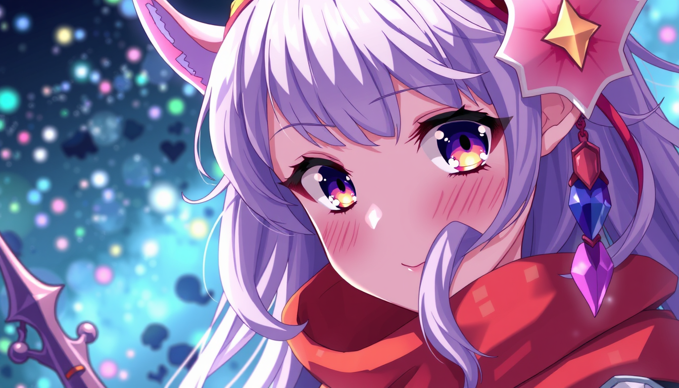 Anime idea: anime style, vibrant colors, expressive eyes, Elf hentai , detailed anime illustration