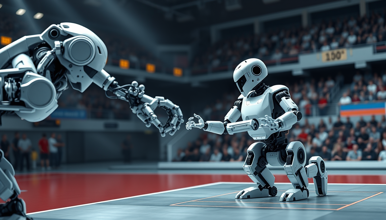 Main art studio: robo plano geral angulo normal