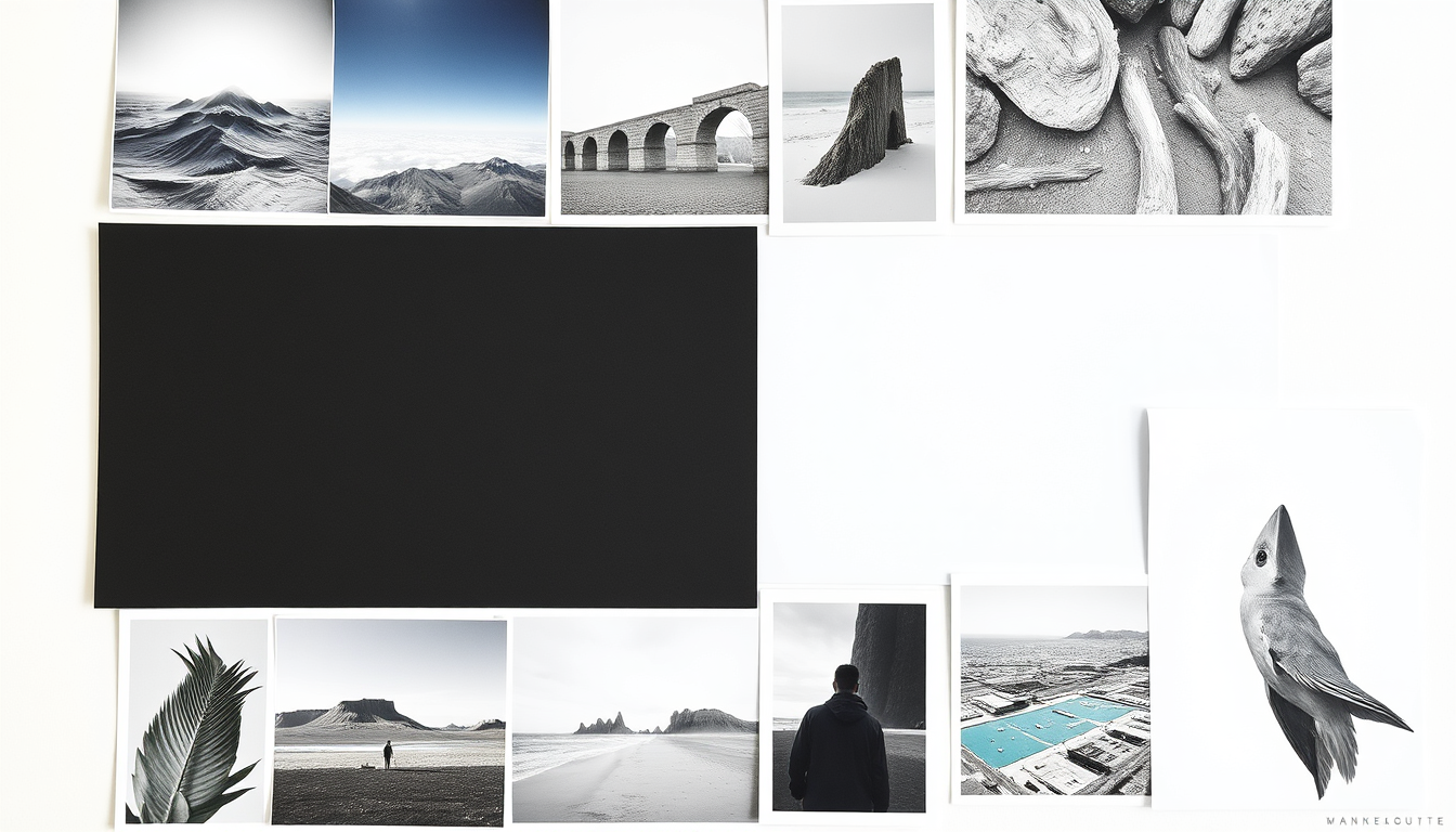 Vision Board idea created from the prompt: vision board collage, aspirational images, organized mood board layout, magazine cutout style, manifestation canva, formal and decent , cohe