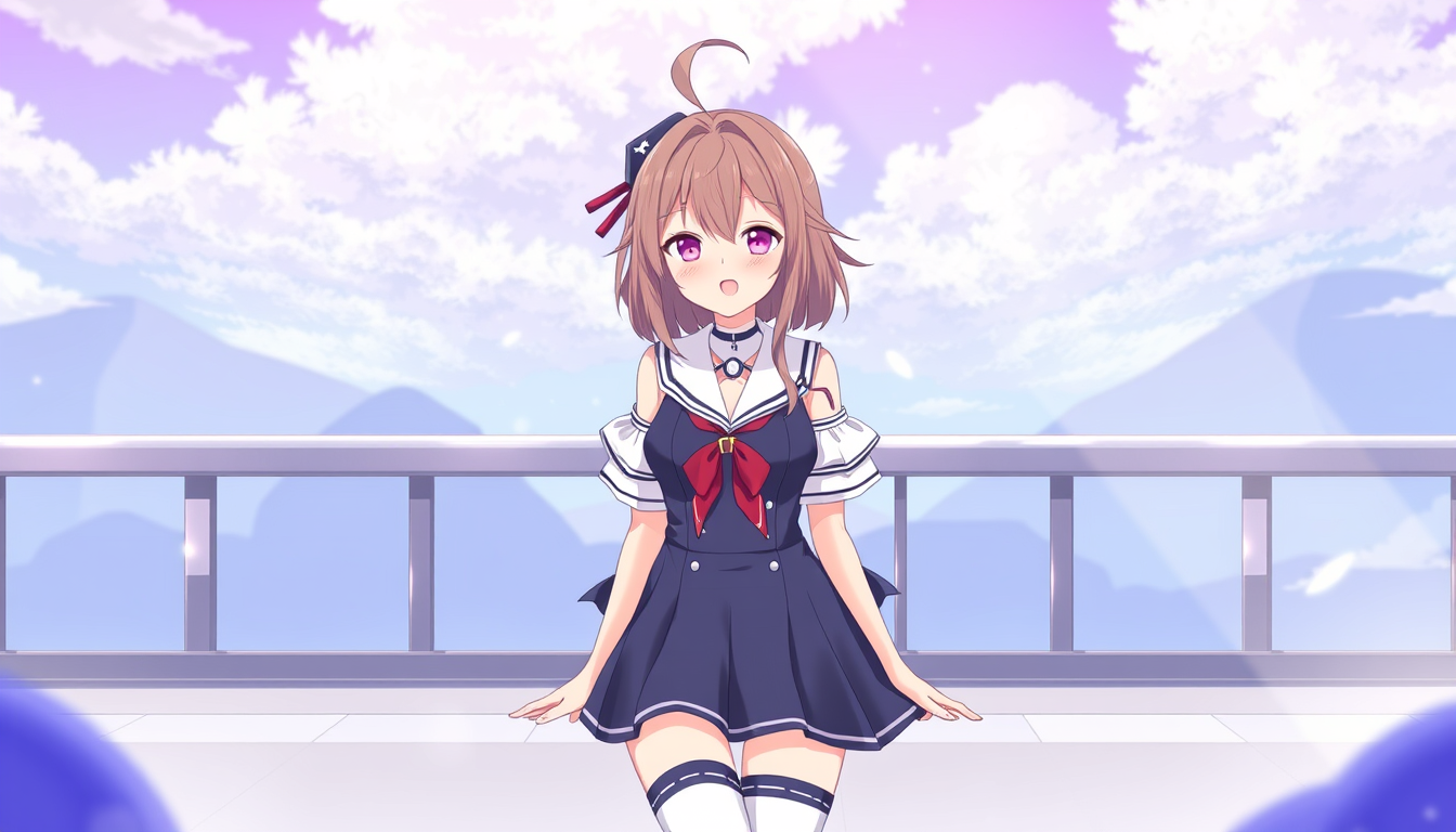 Main art studio: アニメみたいな感じで女の子髪型はショートふんわりで色は黒