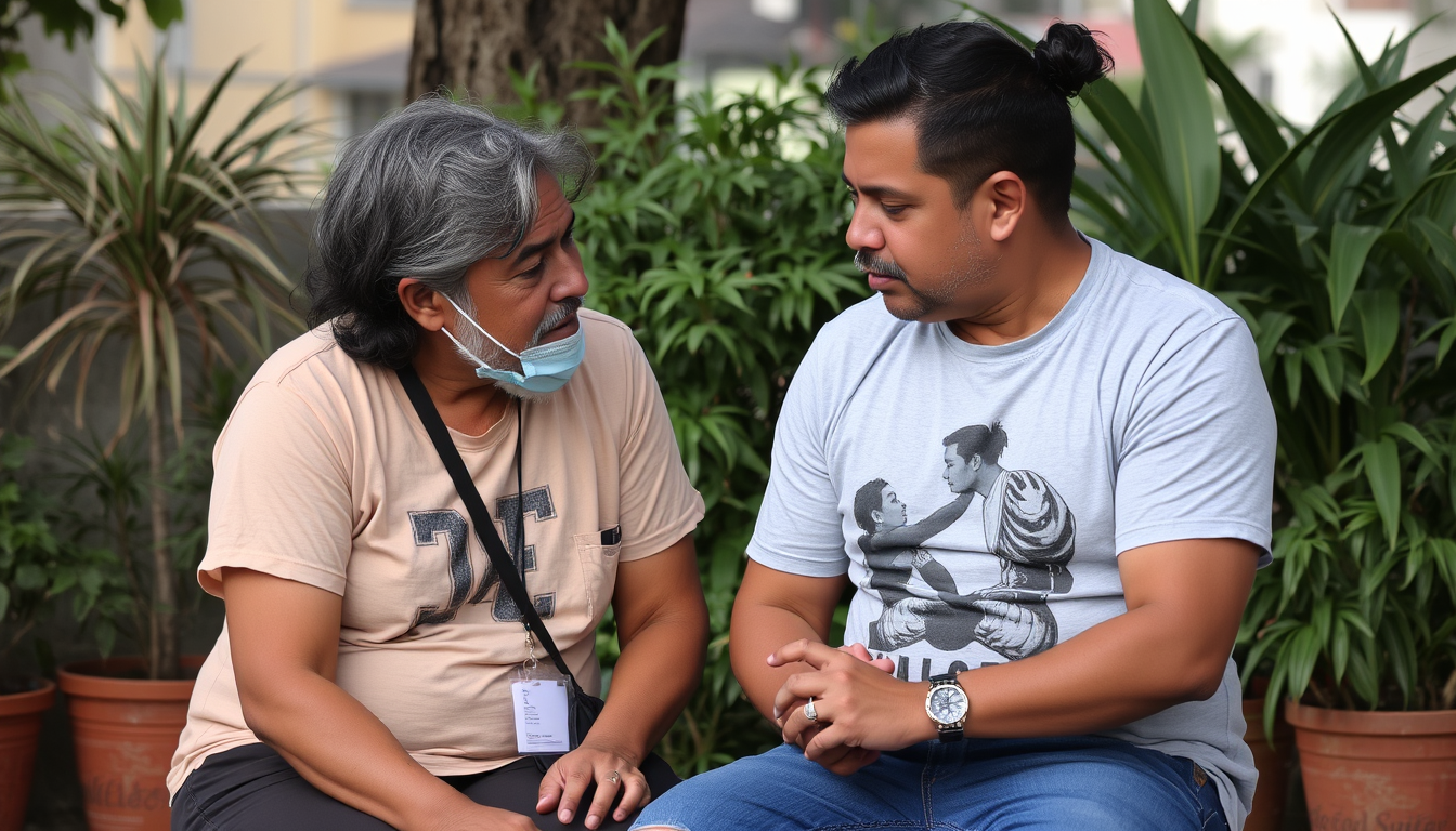 Main art studio: Dos personas besandose