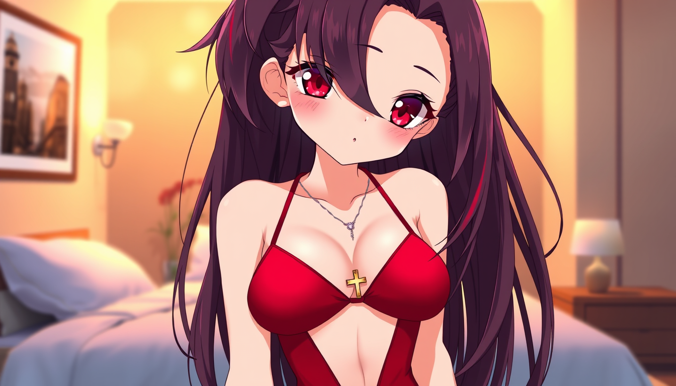 Anime idea created from the prompt: anime style, vibrant colors, expressive eyes, Create a high-quality anime illustration of an adult female character named Sara. She has long