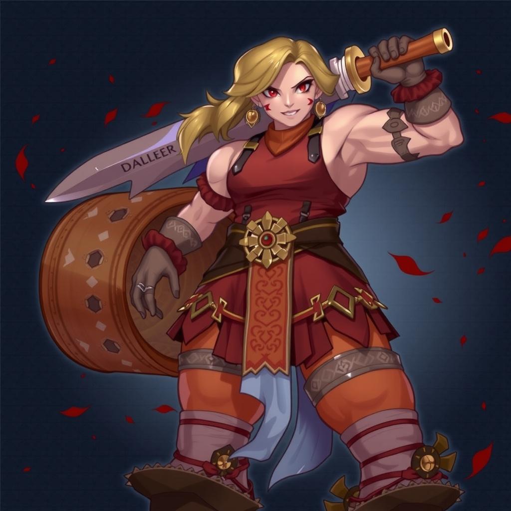 Character idea created from the prompt: original character design, detailed outfit and accessories, expressive personality, Remove woman and place man with same art style , charact