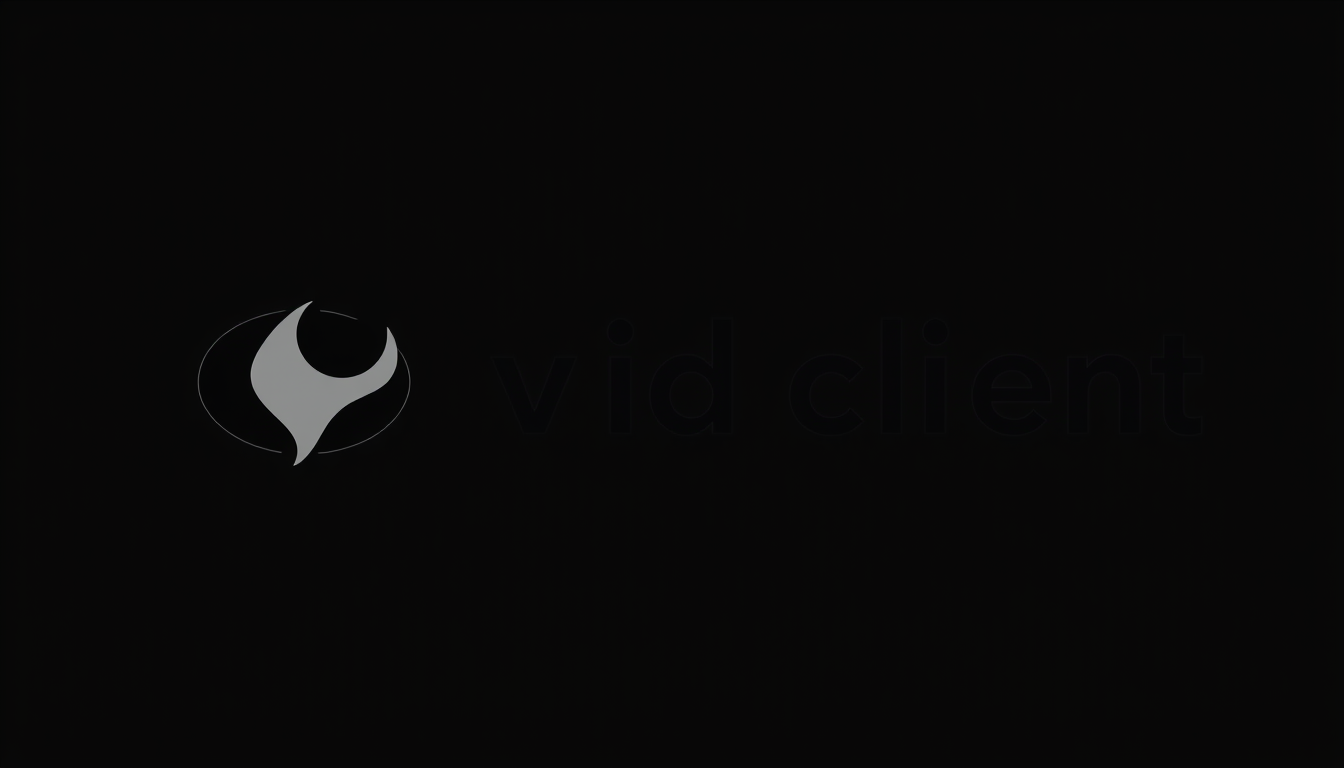 Logo idea: logo design, clean minimal mark, bold simple shapes, balanced composition, baue mir ein logo für eine software namens void client halte schwarzes loch
