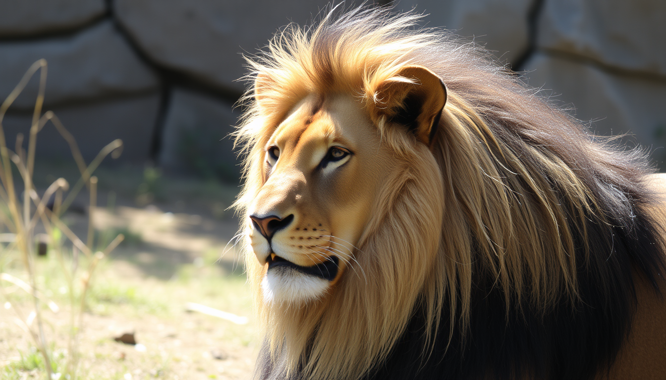 Main art studio: Lion