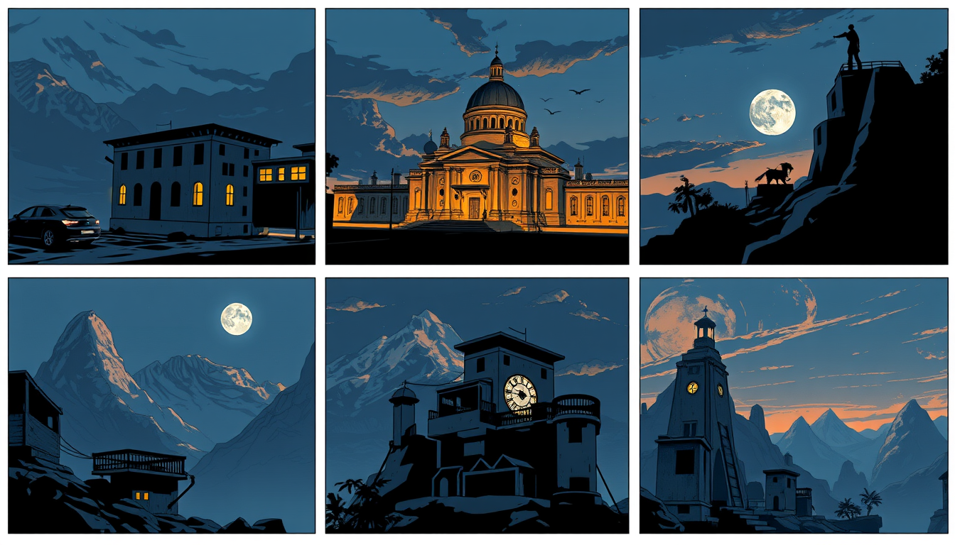 Main art studio: crie um storyboard com 8 quadros